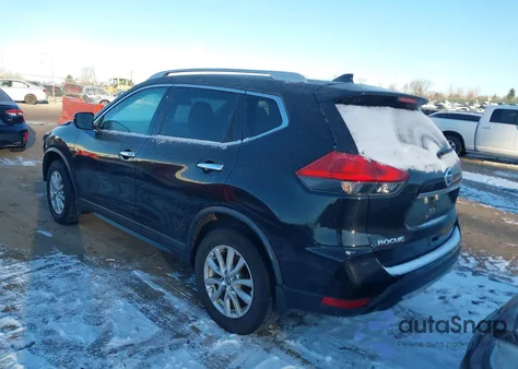 2017 Nissan Rogue Sv z USA, uszkodzony, nr VIN KNMAT2MVXHP526068